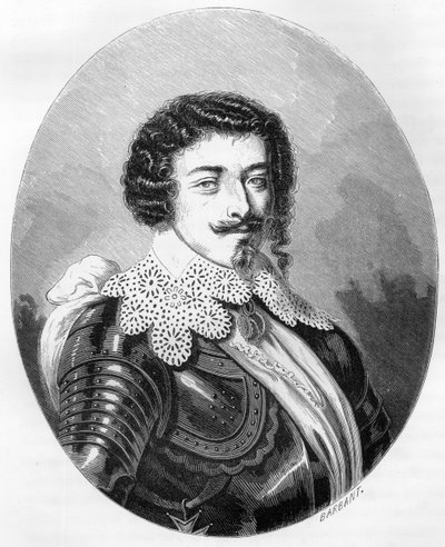 صورة لدوق مونتمورنسي (مونتمورنسي) (1595-1632) - نقش من عام 1863 في "Le Livre Rouge - Histoire De L'echafaud en France" لدوبراي دي لا ماهري. مجموعة خاصة. بواسطة مجهول مجهول