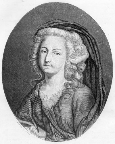 صورة شخصية إليزابيث الفلبينية ماري هيلين من فرنسا تدعى مدام إليزابيث (1764-1794) ، أخت لويس السادس عشر - نقش من عام 1863 في "" Le Livre Rouge - Histoire De L'echafaud en France "" لدوبراي دي لا ماهري. مجموعة خاصة. بواسطة مجهول مجهول