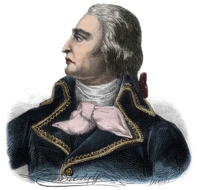 صورة فرانسوا جوزيف ويسترمان ، الجنرال الفرنسي (1751-1794) للجيش الجمهوري - نقش في "Histoire des Girondins" "للفونس دي لامارتين (1790-1869) 1865-1866 - مجموعة خاصة بواسطة مجهول مجهول