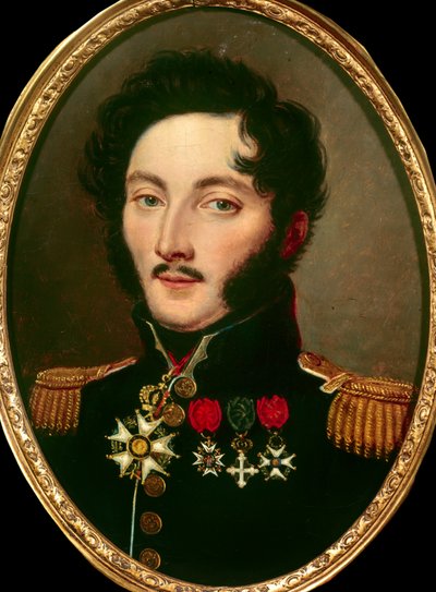 صورة للجنرال بارون جورجود (1783-1852) ، لوحة مجهولة. مجموعة خاصة من القرن التاسع عشر بواسطة مجهول مجهول