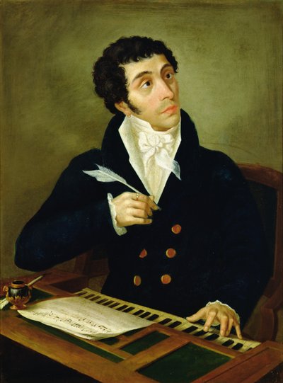 صورة جوزيبي بيلوتي (1784-1838) (زيت على قماش) بواسطة مجهول مجهول