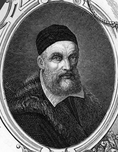 صورة لجاكوبو أو جياكومو باسانو (1518-1592) رسام إيطالي. نقش 1859 في "" صالات عرض أوروبا - إيطاليا "" بواسطة Armengaud. مجموعة خاصة. بواسطة مجهول مجهول