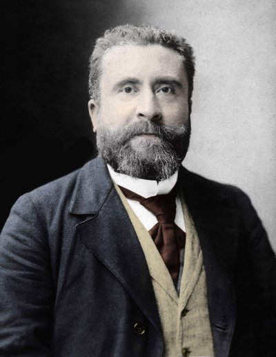 صورة جان جوريس (1859-1914) مندوب الاشتراكي الفرنسي. بواسطة مجهول مجهول
