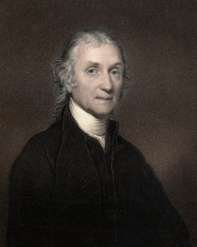 صورة لجوزيف بريستلي (1733 - 1804) الكيميائي واللاهوتي البريطاني بواسطة مجهول مجهول