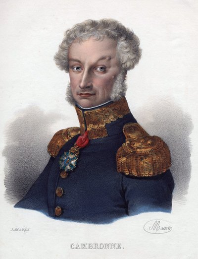 بورتريه بيير كامبرون (1770-1842) - مجهول - 1835 - ليثوجراف ، ألوان مائية - 32 × 24 - مجموعة خاصة بواسطة مجهول مجهول