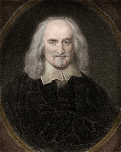 صورة توماس هوبز (1588-1679) الفيلسوف الإنجليزي - توماس هوبز 1588-1679 الفيلسوف الإنجليزي والمنظر السياسي بواسطة مجهول مجهول