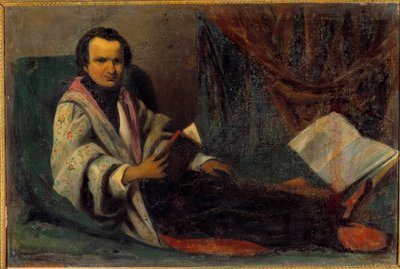صورة لفيكتور هوغو (1802-1885) لوحة مجهولة. القرن ال 19. الشمس 0.66x0.98 م بواسطة مجهول مجهول