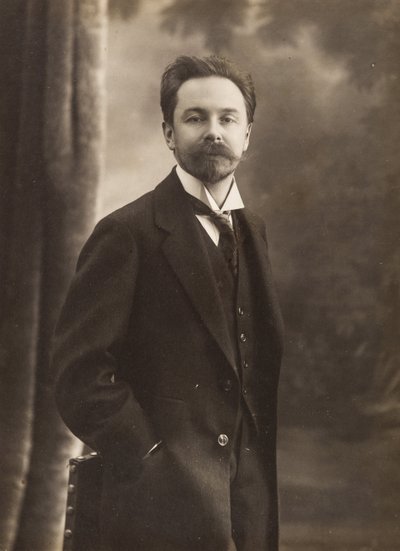 صورة للمؤلف الموسيقي ألكسندر سكريبين (1872-1915) بواسطة مجهول مجهول
