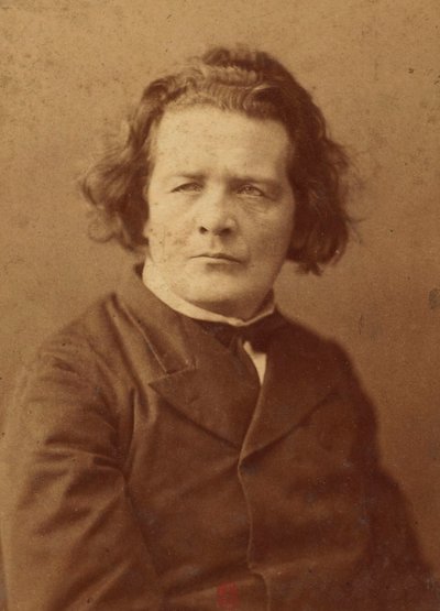 صورة للمؤلف أنطون روبنشتاين (1829-1894) ، مجهول. صور الألبومين. مجموعة خاصة بواسطة مجهول مجهول