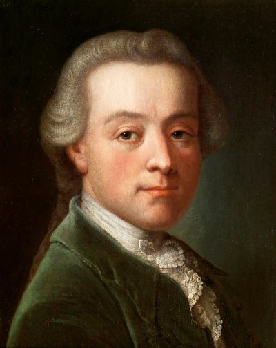 صورة للمؤلف الموسيقي فولفجانج أماديوس موزارت (زيت على قماش ، مجهول ، حوالي 1789) بواسطة مجهول مجهول