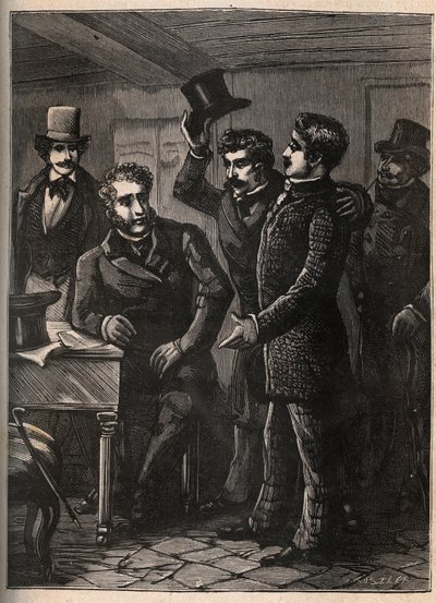 تم تأليف الرقيب تشارلز جوبين (1798-1822) بواسطة يوجين فرانسوا (يوجين فرانسوا) فيدوك - نقش في "الرقباء الأربعة في La Rochelle Grand Rect Historique et Dramatique" بقلم Jules Beaujoint - حوالي عام 1900 بواسطة مجهول مجهول