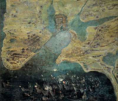 حصار لاروشيل من 10 أغسطس بواسطة مجهول مجهول