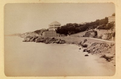 مدينة مرسيليا والمناطق المحيطة بها حوالي 1885-1890: La route de la Corniche ، مجموعة خاصة بواسطة مجهول مجهول