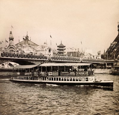 المعرض العالمي لعام 1900 - المعرض العالمي لعام 1900 في باريس: Le pont d'Iena - مجموعة خاصة بواسطة مجهول مجهول