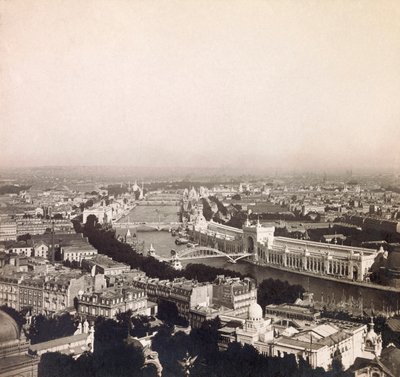 المعرض العالمي لعام 1900 - المعرض العالمي لعام 1900 في باريس: منظر بانورامي - مجموعة خاصة بواسطة مجهول مجهول