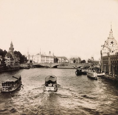 المعرض العالمي لعام 1900 - المعرض العالمي لعام 1900 في باريس: جسر ألما - مجموعة خاصة بواسطة مجهول مجهول