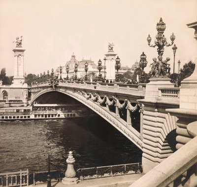 المعرض العالمي لعام 1900 - المعرض العالمي لعام 1900 في باريس: جسر ألكسندر الثالث - مجموعة خاصة بواسطة مجهول مجهول