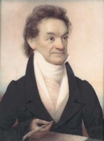 إدوارد ليفينغستون ، كاليفورنيا. 1827. بواسطة أنسون ديكنسون