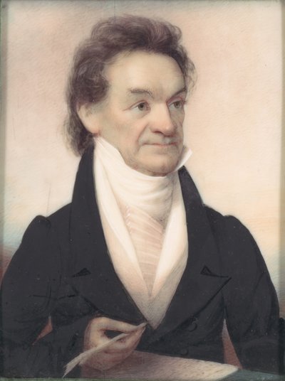 إدوارد ليفينغستون ، كاليفورنيا. 1827. بواسطة أنسون ديكنسون