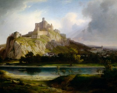 Trencsen castle بواسطة أنتال ليجيتي