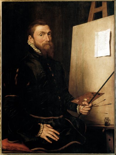 بورتريه ذاتي - رسم بواسطة بعد أنتوني مور فان داشورست