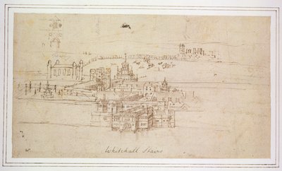 وايتهول درج ، ج 1544 (قلم وحبر على ورق) بواسطة Anthonis van den Wyngaerde