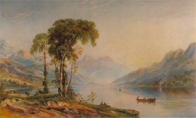بن فينيو من بحيرة أكراي ، 1840 ، 1935 بواسطة أنتوني فانديك كوبلي فيلدينغ