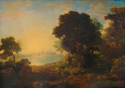 قلعة كارنارفون ، c1815-1819 ، 1935 بواسطة أنتوني فانديك كوبلي فيلدينغ