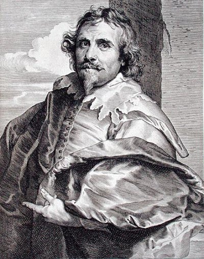 دانيال ميتينز (حوالي 1590 - 1647) ، نقش بواسطة بولوس بونتيوس (1603-58) (نقش) بواسطة أنتوني فان (بعد) ديك