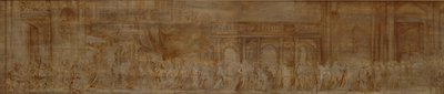 تشارلز الأول وفرسان الرباط في موكب ، 1638 بواسطة أنتوني فان ديك