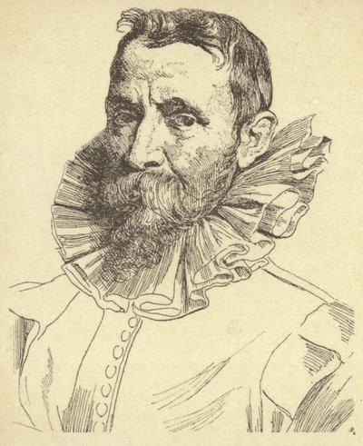 جان بروغل ، الرسام الفلمنكي بواسطة Anthony van Dyck