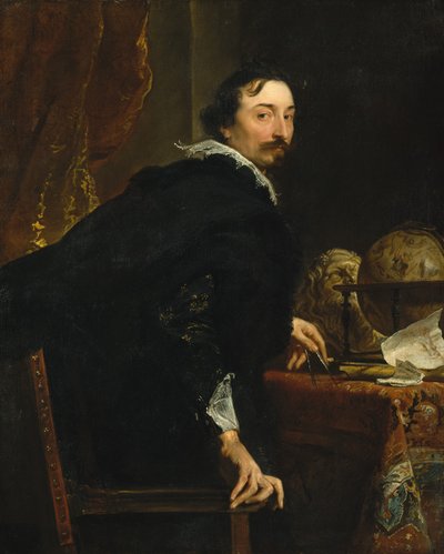 توفي لوكاس فان أوفيل عام 1637 ، كاليفورنيا. 1622. بواسطة أنتوني فان ديك