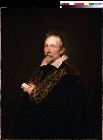 "" صورة للدبلوماسي والمفكر جان فان دير ووفر (وافيريوس) (1574-1636) "" لوحة رسمها أنطوان فان ديك (أو أتوني أو أنطون أو أنطون أو أنثونيس بواسطة أنتوني فان ديك