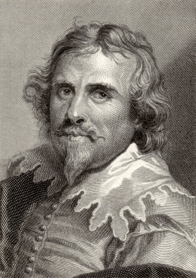 صورة لدانيال ميتنز (c.1590-1648) منقوش بواسطة إدوارد سميث (نقش) بواسطة Anthony van Dyck