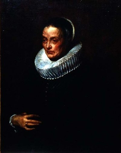 صورة لأم الفنان جوستس سوسترمانس حوالي 1640-50 بواسطة أنتوني فان ديك