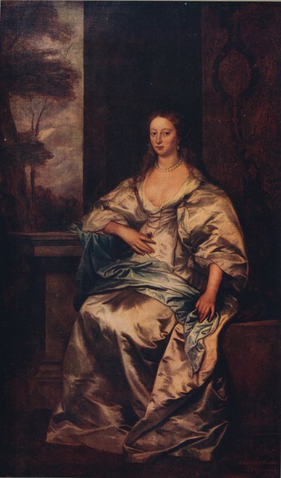 كونتيسة ساوثهامبتون ، 1640-1641 ، c1915 بواسطة أنتوني فان ديك