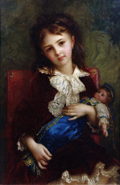 صورة كاترين دو بوشاج ، 1879 بواسطة Antoine Auguste Ernest Herbert or Hebert