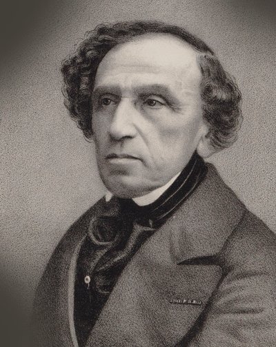 صورة للمؤلف جياكومو مييربير 1791-1864 ، 1860. بواسطة انطوان باربيزيت