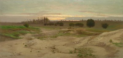 The Marl Pit at Mulcent: مساء بعد 1857. بواسطة أنطوان شنتريل
