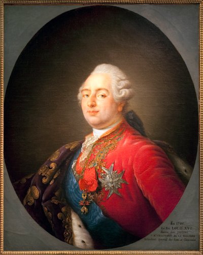 صورة لويس السادس عشر (1754-1793) ، ملك فرنسا. لوحة من ورشة أنطوان فرانسوا (أنطوان فرانسوا) كاليت (1741-1823). 1786. خافت. 0.915 × 0.730 م. باريس ، متحف كارنافالي بواسطة أنطوان فرانسوا (بعد) كاليت