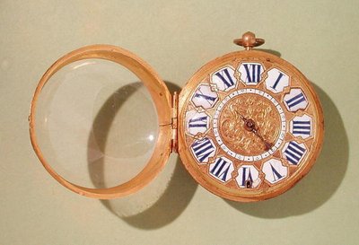 ساعة ، c.1685 (نحاس مطلي بالمينا ومينا) بواسطة أنطوان جودرون