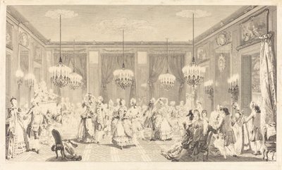 يبدو لهم بواسطة Antoine Jean Duclos after Augustin de Saint Aubin