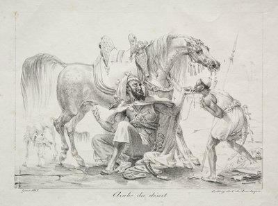 عرب الصحراء 1817. بواسطة أنطوان جان جروس