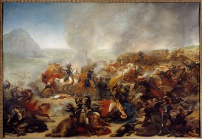 حملة (إرسالية) مصر (1798-1801): "" معركة الناصرة في 1799/8/4 "" "شهدت هذه المعركة انتصار الجنرال جان أندوش جونو (جان أندوش) (1771-1813). رسم أنطوان جان جروس (1771-1835) 1801 صن. 1،35x1،95 م نانت ، متحف ب بواسطة أنطوان جان جروس