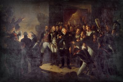 غادر لويس الثامن عشر التويلري ليلة 20 مارس 1815 بواسطة أنطوان جان جروس