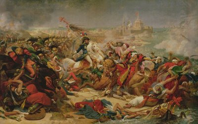 مراد هزيمة الجيش التركي في أبو قير في 25 يوليو 1799 ، ج 1805 (زيت على قماش مركب على متن) بواسطة أنطوان جان جروس