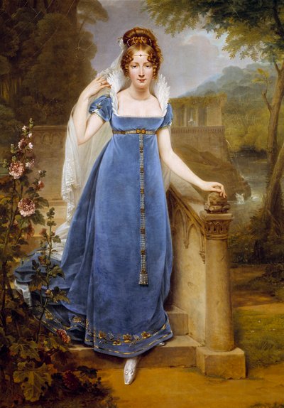 صورة كاملة الطول لهنرييت شيرير ، كومتيس ليجراند (1795-1848). رسم أنطوان جان جروس (1771-1835) بواسطة أنطوان جان جروس