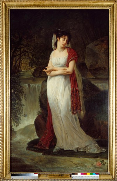 صورة كريستين بوير بعد وفاتها (1776-1800) أول امرأة - لوسيان بونابرت لوحة رسمها أنطوان جان جروس (1771-1835) شمس القرن التاسع عشر. 2،14x1،34 م. بواسطة أنطوان جان جروس