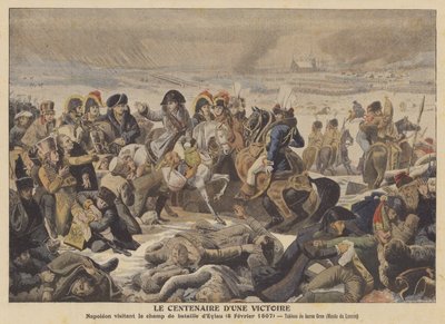نابليون ساحة معركة إيلاو (8 فبراير 1807) بواسطة Antoine Jean after Gros