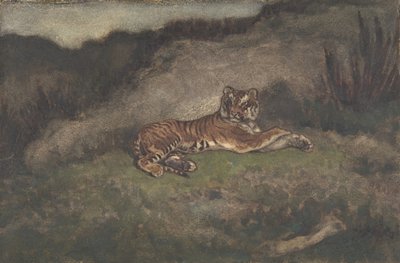 النمر ، 1810-1875. بواسطة أنطوان لويس باري
